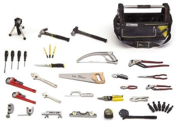 Proto - 37 Piece Plumber's Tool Set - Comes with Soft Sided Tote - Eagle Tool & Supply