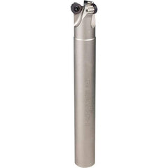Iscar - 40mm Cutting Diam, 32mm Shank Diam, 12mm Max Depth of Cut, Straight Shank Indexable Copy End Mill - 4 Inserts, RCMT/RCCT-MO, RCMT/RCMW/RCCW-FW, RCMW/RCCW-MO Insert, ERW Toolholder, Through Coolant - Eagle Tool & Supply