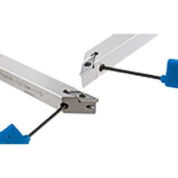 Iscar - PVAC, Right Hand Cut, 12mm Shank Height x 12mm Shank Width, Neutral Rake Indexable Turning Toolholder - 150mm OAL, VC.T 1103.. Insert Compatibility, Series Isoturn - Eagle Tool & Supply