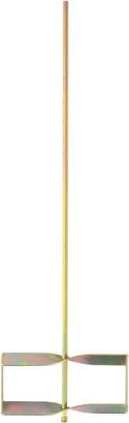 Hyde Tools - Steel Paint Mixer - 28" Long, Compatible with 5 to 10 Gal Containers - Eagle Tool & Supply