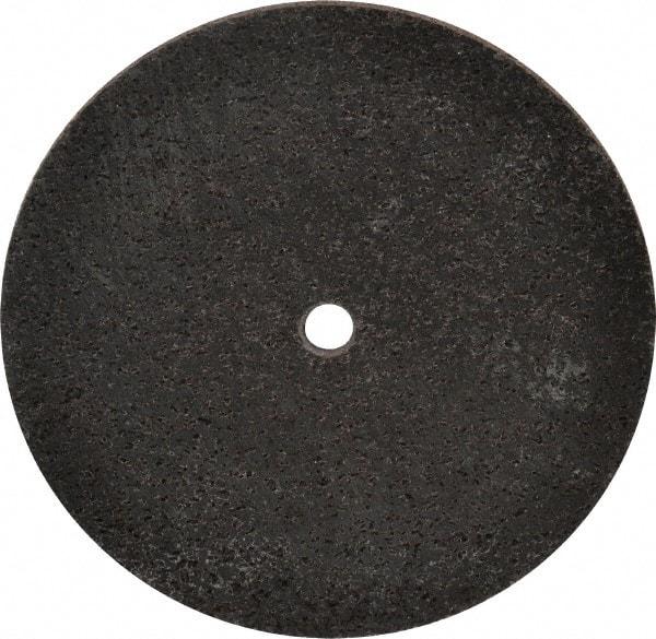 Brite Star - 6" Diam, 1/4" Face Width, 1/2" Center Hole, Medium Grade, Aluminum Oxide Deburring Wheel - Unitized, Soft Density 2 Grade, 5,000 RPM - Eagle Tool & Supply