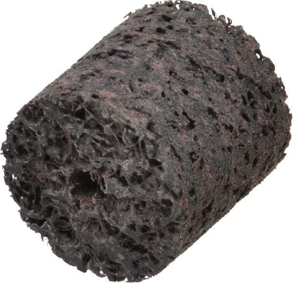 Brite Star - 1" Diam, 1" Face Width, 3/16" Center Hole, Coarse Grade, Aluminum Oxide Deburring Wheel - Unitized, Hard Density 7 Grade, 35,100 RPM - Eagle Tool & Supply