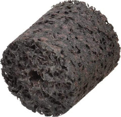 Brite Star - 1" Diam, 1" Face Width, 3/16" Center Hole, Coarse Grade, Aluminum Oxide Deburring Wheel - Unitized, Hard Density 7 Grade, 35,100 RPM - Eagle Tool & Supply