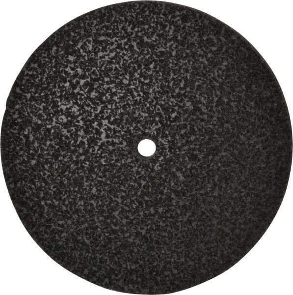 Brite Star - 4" Diam, 1/4" Face Width, 1/4" Center Hole, Fine Grade, Silicon Carbide Deburring Wheel - Unitized, Soft Density 2 Grade, 8,500 RPM - Eagle Tool & Supply