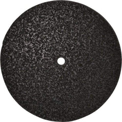 Brite Star - 4" Diam, 1/4" Face Width, 1/4" Center Hole, Fine Grade, Silicon Carbide Deburring Wheel - Unitized, Soft Density 2 Grade, 8,500 RPM - Eagle Tool & Supply