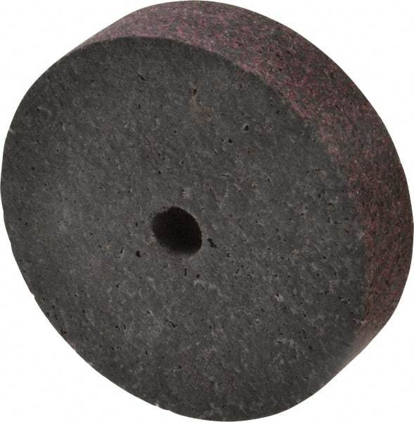 Brite Star - 2" Diam, 1/2" Face Width, 1/4" Center Hole, Medium Grade, Aluminum Oxide Deburring Wheel - Unitized, Hard Density 7 Grade, 22,100 RPM - Eagle Tool & Supply