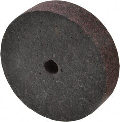 Brite Star - 2" Diam, 1/2" Face Width, 1/4" Center Hole, Medium Grade, Aluminum Oxide Deburring Wheel - Unitized, Hard Density 7 Grade, 22,100 RPM - Eagle Tool & Supply