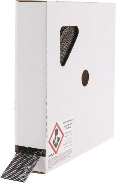 Tru-Maxx - 1-1/2" x 25 Yd 80 Grit Silicon Carbide Screen Roll - Medium Grade - Eagle Tool & Supply