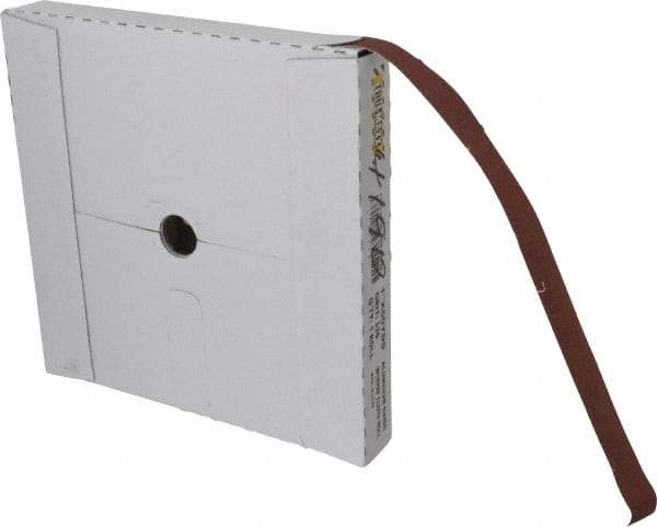 Tru-Maxx - 1" x 50 Yd 320 Grit Aluminum Oxide Cloth Roll - Fine Grade - Eagle Tool & Supply