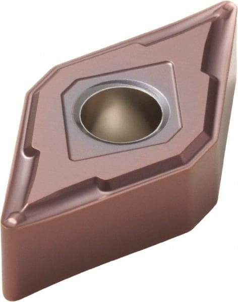 Seco - DNMG442 MF2 Grade TP1030 Cermet Turning Insert - 55° Diamond, 1/2" Inscr Circle, 1/4" Thick, 1/32" Corner Radius - Eagle Tool & Supply