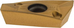 Kennametal - EP1404 Grade KC725M Carbide Milling Insert - TiN/TiCN/TiN Finish, 0.1772" Thick, 0.4mm Corner Radius - Eagle Tool & Supply