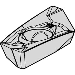 Kennametal - EP1812 GD Grade KCPM40 Carbide Milling Insert - TiAlN/AlCrN Finish, 0.2165" Thick, 3/64" Corner Radius - Eagle Tool & Supply
