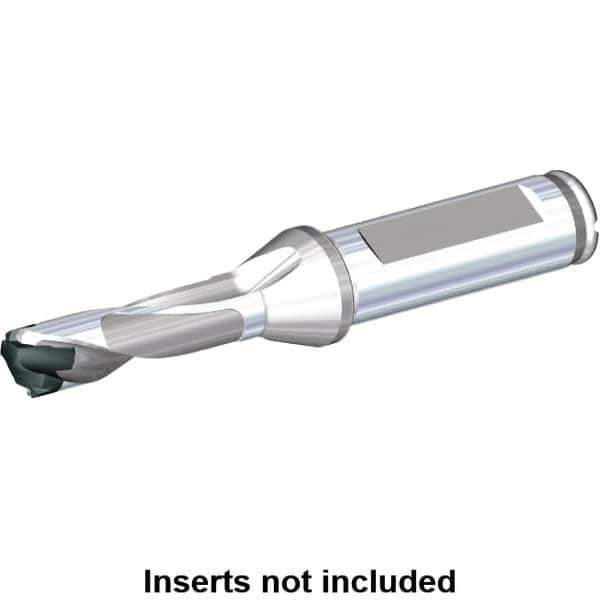 Kennametal - 10.72 to 10.99mm Diam, 8xD, 87.88mm Max Depth, 15.88mm Shank Diam, 4.03" Flute, 155.96mm OAL, Replaceable Tip Drill - K Seat Size, KTIP Toolholder, Series KenTIP - Eagle Tool & Supply