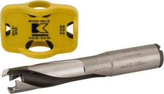 Kennametal - 23 to 24mm Diam, 3xD, 2.83" Max Depth, 15/16" Shank Diam, 3.98" Flute, 6-1/4" OAL, Replaceable Tip Drill - ZB Seat Size, Series KenTIP - Eagle Tool & Supply