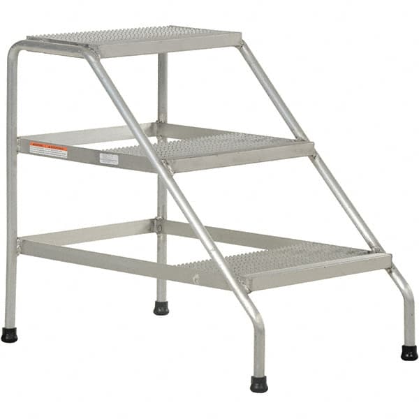 Vestil - 30" High 500 Lb Capacity 3 Step Stand - Eagle Tool & Supply