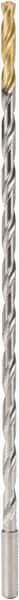 Seco - 8mm 136° 2-Flute Solid Carbide Extra Length Drill Bit - Eagle Tool & Supply