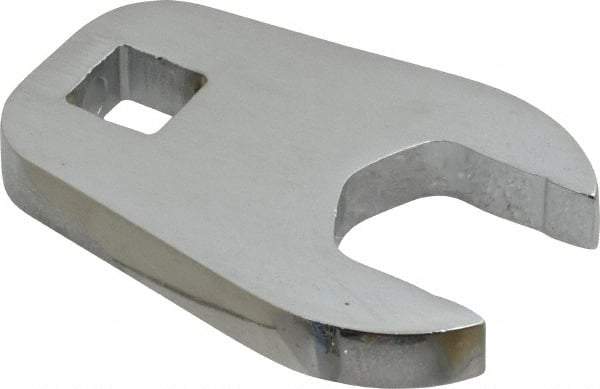 Proto - 24mm 1/2" Drive Full Polish Chrome Open End Crowfoot Wrench - 2.8" OAL - Eagle Tool & Supply