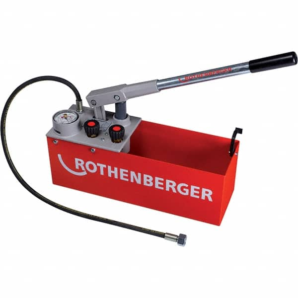 Rothenberger - Pressure, Cooling & Fuel System Test Kits Type: Pressure Pump Applications: Water Lines; Leak Testing; Compression Testing - Eagle Tool & Supply