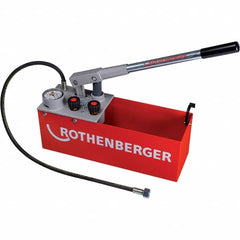 Rothenberger - Pressure, Cooling & Fuel System Test Kits Type: Pressure Pump Applications: Water Lines; Leak Testing; Compression Testing - Eagle Tool & Supply