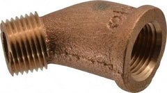 Legend Valve - Class 125, 3/8" Internal Pipe, Bronze 45° Elbow - FNPT x MNPT - Eagle Tool & Supply