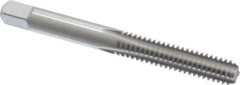 Union Butterfield - 1/4-20 UNC 2B/3B 4 Flute Bright Finish High Speed Steel Straight Flute Standard Hand Tap - Bottoming, Right Hand Thread, 2-1/2" OAL, 1" Thread Length, H3 Limit, Oversize - Eagle Tool & Supply