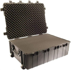 Pelican Products, Inc. - 27-1/8" Wide x 14-3/8" High, Shipping/Travel Case - Black, Polypropylene - Eagle Tool & Supply