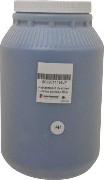 PRO-SOURCE - 1 Gal Air Dryer Jug Sorbead Blue Desiccant - For Use with Jupiter Pneumatics Desiccant Dryers - Eagle Tool & Supply