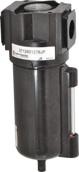 PRO-SOURCE - Filter Automatic Drop Leg Drain with Metal Bowl - 6-1/2" High x 2-3/4" Wide, For Use with Compressed Air Systems - Eagle Tool & Supply