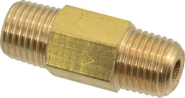 PRO-SOURCE - 1/4" Outlet, 300 Max psi, Inline Filters, Regulators & Lubricators - Inline Filters, 1-1/2" Long x 9/16" Wide - Eagle Tool & Supply