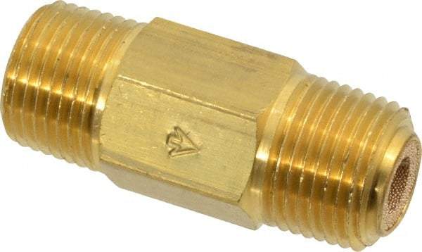 PRO-SOURCE - 3/8" Outlet, 300 Max psi, Inline Filters, Regulators & Lubricators - Inline Filters, 1-3/4" Long x 11/16" Wide - Eagle Tool & Supply