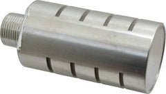 PRO-SOURCE - 3/4 Male NPT, 1-5/8" Hex, 4-5/8" OAL, Muffler - 300 Max psi, 70 CFM, Aluminum - Eagle Tool & Supply