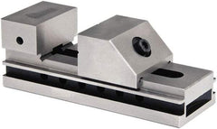 Gibraltar - 1-31/32" Jaw Width, 2-1/2" Jaw Opening Capacity, 1" Jaw Height, Toolmaker's Vise - Flat Jaw, 0.0002" Parallelism, 0.0003" Squareness, 5-1/2" OAL x 2" OAH - Eagle Tool & Supply