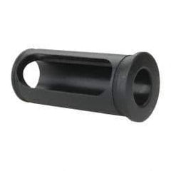 Interstate - 7/8" ID, 1-1/2" OD, 3-3/8" Length Under Head, Type C Lathe Tool Holder Bushing - 3/16" Head Thickness, 3" Slot Length - Exact Industrial Supply