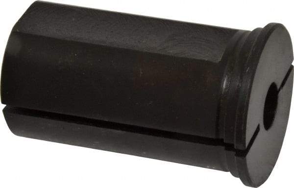 Interstate - 1/2" ID, 1-1/2" OD, 2-1/2" Length Under Head, Type B Lathe Tool Holder Bushing - Type B, 0.265 Inch Thick Head - Exact Industrial Supply