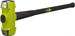 Wilton - 20 Lb Head, 36" Long Sledge Hammer - Steel Head, Steel Handle with Grip - Eagle Tool & Supply