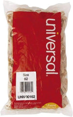 UNIVERSAL - 2-1/2" Circumference, 1/4" Wide, Standard Office Rubber Band Strapping - 490 Pieces - Eagle Tool & Supply