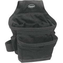 Bucket Boss - 11 Pocket General Purpose Holster - Ballistic Nylon, Black - Eagle Tool & Supply