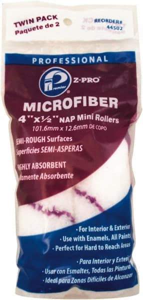 Premier Paint Roller - Medium Weight Plastic Drop Cloth - 5' x 5', 1 mil Thick, Off White, Leak Proof - Eagle Tool & Supply
