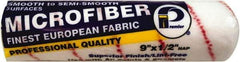 Premier Paint Roller - 1/2" Nap, 9" Wide Paint General Purpose Roller Cover - Semi-Rough Texture, Microfiber - Eagle Tool & Supply