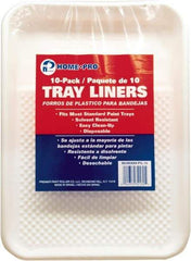 Premier Paint Roller - 9" Roller Compatible Paint Tray Liner - 1 Qt Capacity, 12" Wide, Plastic - Eagle Tool & Supply