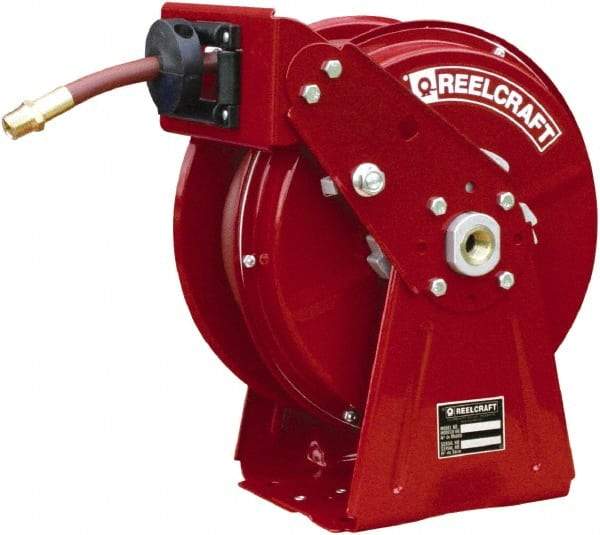 Reelcraft - 35' Spring Retractable Hose Reel - 300 psi, Hose Included - Eagle Tool & Supply