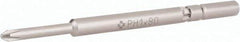 Wera - 5mm Drive, #1 Phillips Screwdriver Bit - 3-1/8" OAL - Eagle Tool & Supply