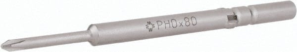 Wera - 5mm Drive #0 Point Precision Phillips Bit - Eagle Tool & Supply