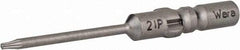 Wera - 4mm Drive, Torx Plus Precision Screwdriver Bit - 1-9/16" OAL - Eagle Tool & Supply