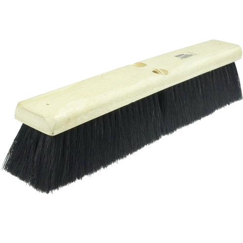 14″ Medium Sweep Floor Brush, Black Tampico Fill - Eagle Tool & Supply