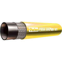 Parker - 5/8" ID x 0.91" OD CTL Push-on Air Hose - 300 Working psi, -40 to 257°F, Yellow - Eagle Tool & Supply