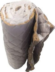 Singer Safety - 25' Long x 48" Wide, Fiberglass Roll - ASTM E-84 Specification, Metallic Gray - Eagle Tool & Supply
