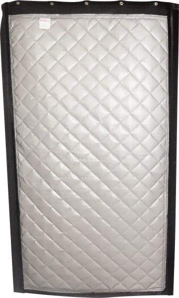 Singer Safety - 4' Long x 48" Wide, Fiberglass Panel - ASTM E-84 Specification, Metallic Gray - Eagle Tool & Supply
