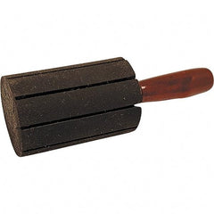 Dynabrade - 1-1/2" Wide x 1" Diam, Expander Wheel Spiral Band Drum - 1/4" Shank Diam, 12,000 RPM - Eagle Tool & Supply