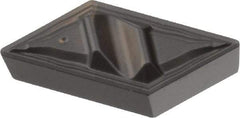 Kennametal - NPGR51 FP Grade KCM25 Carbide Turning Insert - TiN/TiCN/Al2O3 Finish, Parallelogram, 1/8" Thick, 1/64" Corner Radius - Eagle Tool & Supply